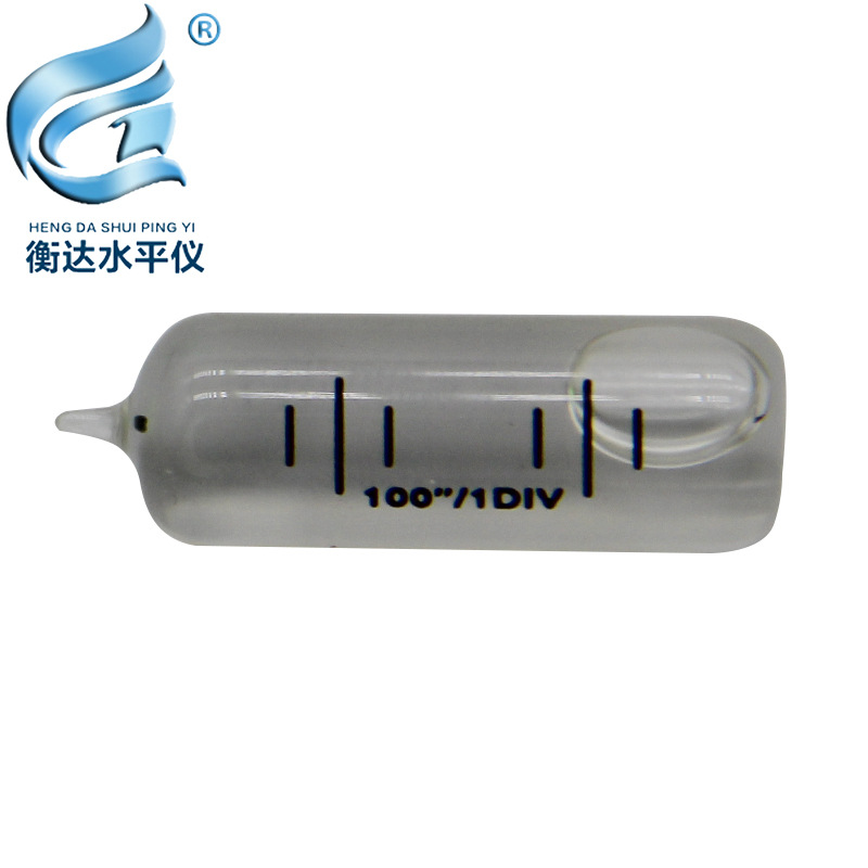 高精度水平气泡珠玻璃水准泡经纬仪100秒水平气泡迷你便携水平仪