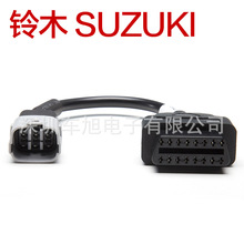 �ľSUZUKI 6P to 16P�D�Ӿ�OBD2�l�әC�����\���z�y�D�Ӳ��^