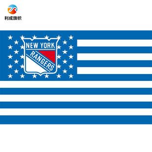 ���aӡˢ�V���� NHL�ü~�s���T������New York Rangers flag