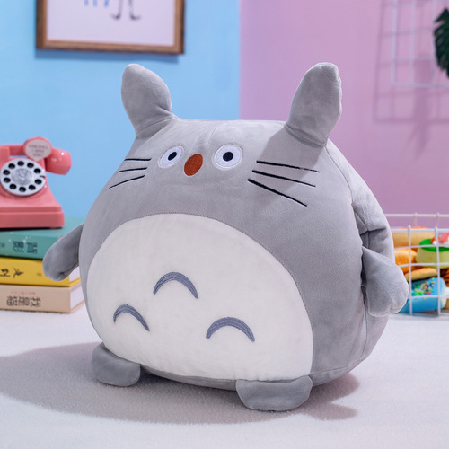 Wholesale cartoon character hand-in-hand sleep pillow, hand-warming plush toy for girls