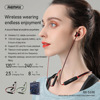 Remax/Rui Liang Wireless Neck Motor Bluetooth V5.0 Magnetic Point Card Anti-sweat Sweat Bass Headphones RX-S100