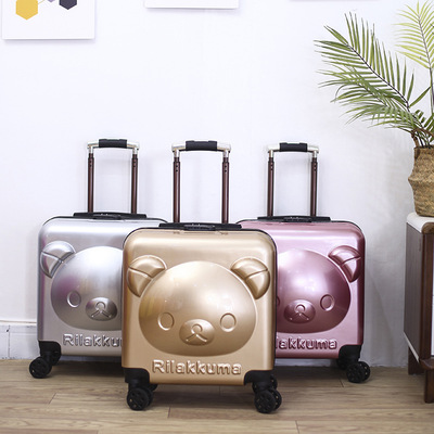 儿童拉杆箱定制logo18寸20寸男女童旅行箱万向轮登机箱小型行李箱
