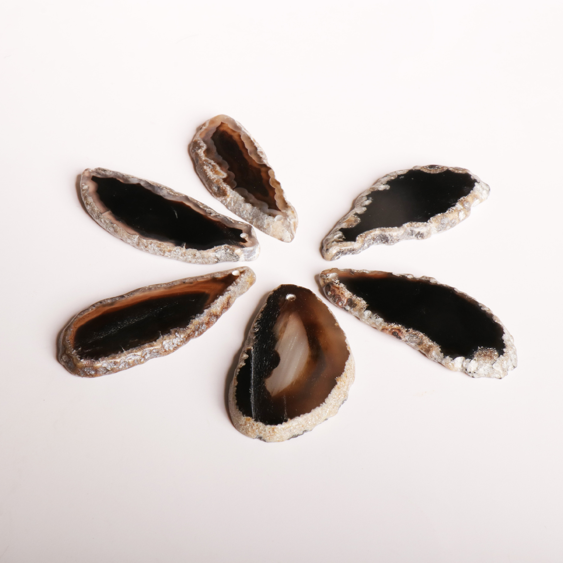 Fashion Geometric Agate Polishing Jewelry Accessories 1 Piece