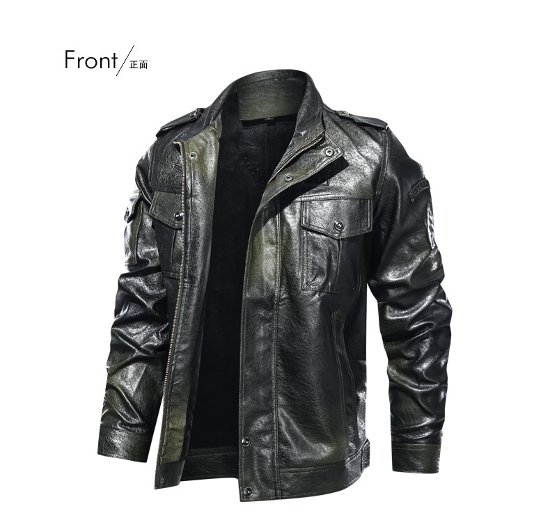 Veste en cuir homme - Ref 3443804 Image 18