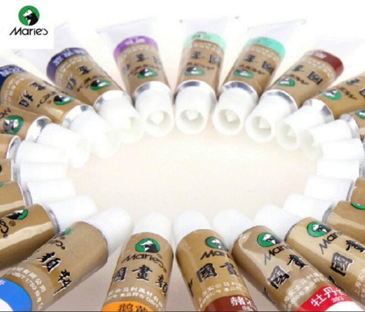  pigment set for马利, 12 цветов, 18 цветов, 24 цвета, 36 цветов, 5 мл, 12 мл