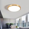 circular golden Aluminum material LED Ceiling lamp Simplicity modern balcony Aisle Lighting kitchen Restaurant TOILET lamps and lanterns