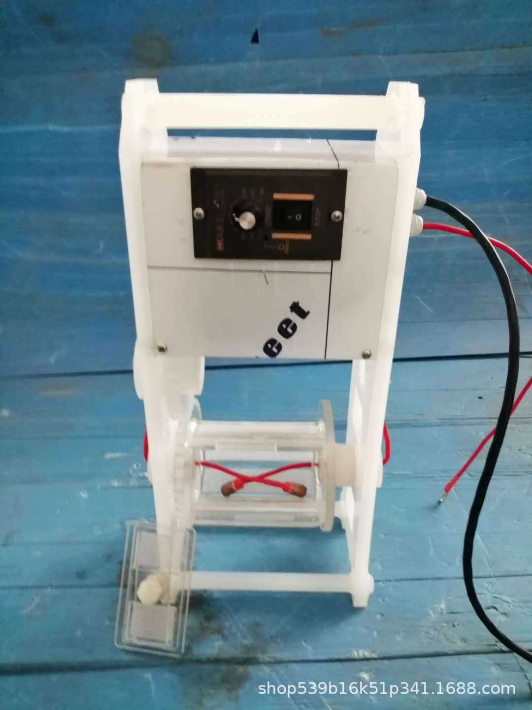 透明镀笼清洗笼，有机玻璃透明实验试验可调转速电镀清洗滚桶镀笼