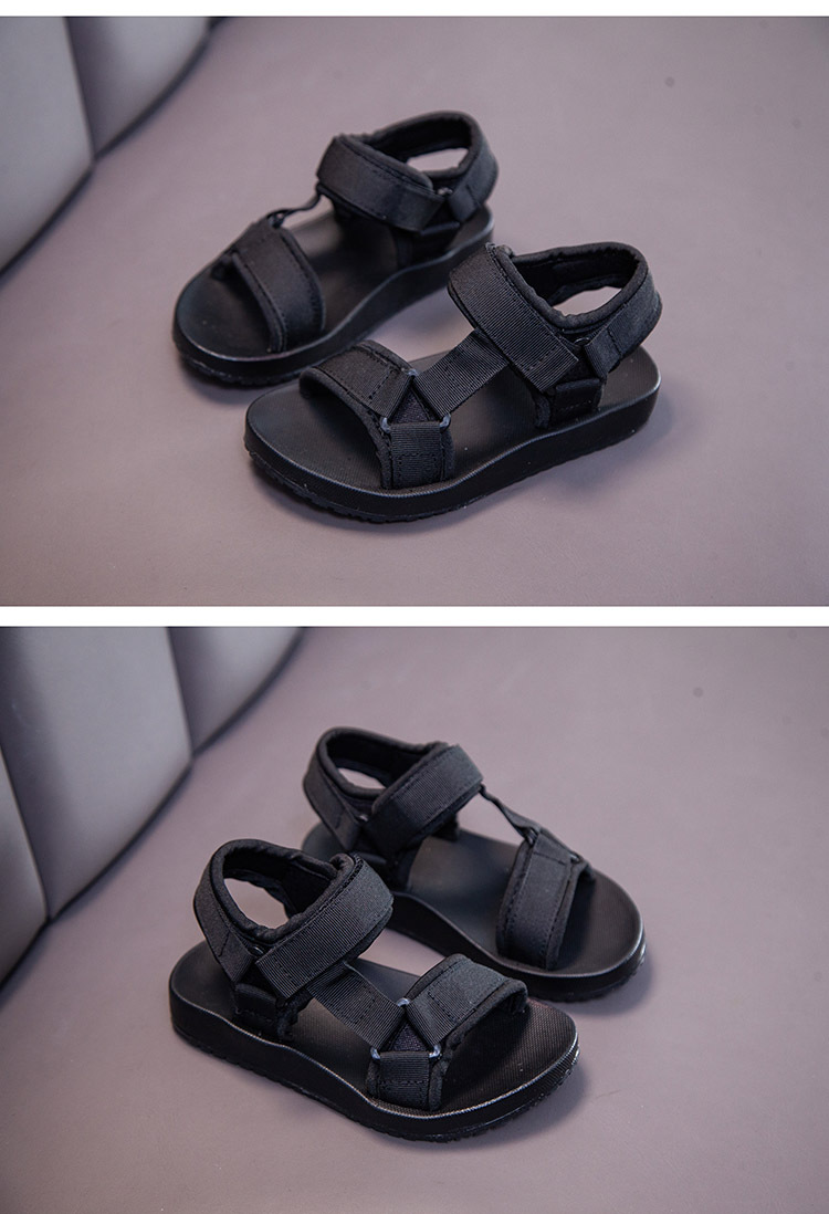 Kid's Casual Solid Color Open Toe Casual Sandals display picture 2