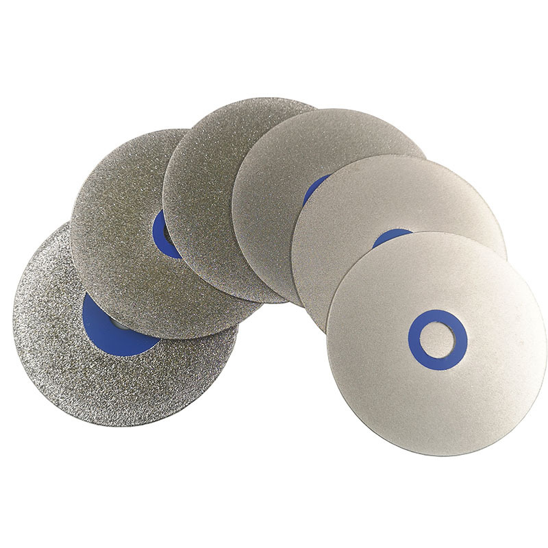 现货供应电镀金刚石打磨片粗砂细砂砂轮片100*16孔宽双面角磨机
