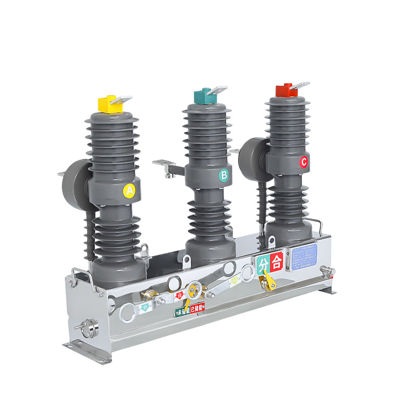 ZW32-12T/630A-20 1250A高压真空断路器10KV刀闸开关不锈钢手动