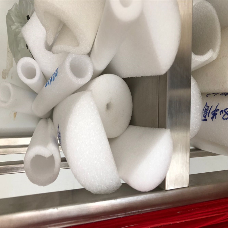 珍珠棉管防震防撞保护管空心化妆瓶保护套圆形填充棉管包装发泡管