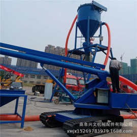 自吸式气力输送机图片粉煤灰清库无尘装车机山西水泥粉气力吸灰机