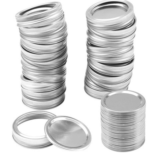 Cross-border supplier wholesale thick metal ring cover iron lid Mason lid jar lid mouth Mason lid sealed jar