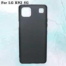 适用于LG K92 5G手机保护壳TPU内外磨砂布丁套皮套素材壳彩绘软壳