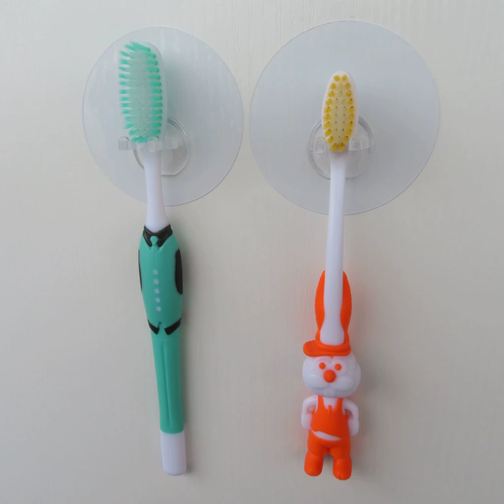Cartoon toothbrush, storage system for beloved, no trace