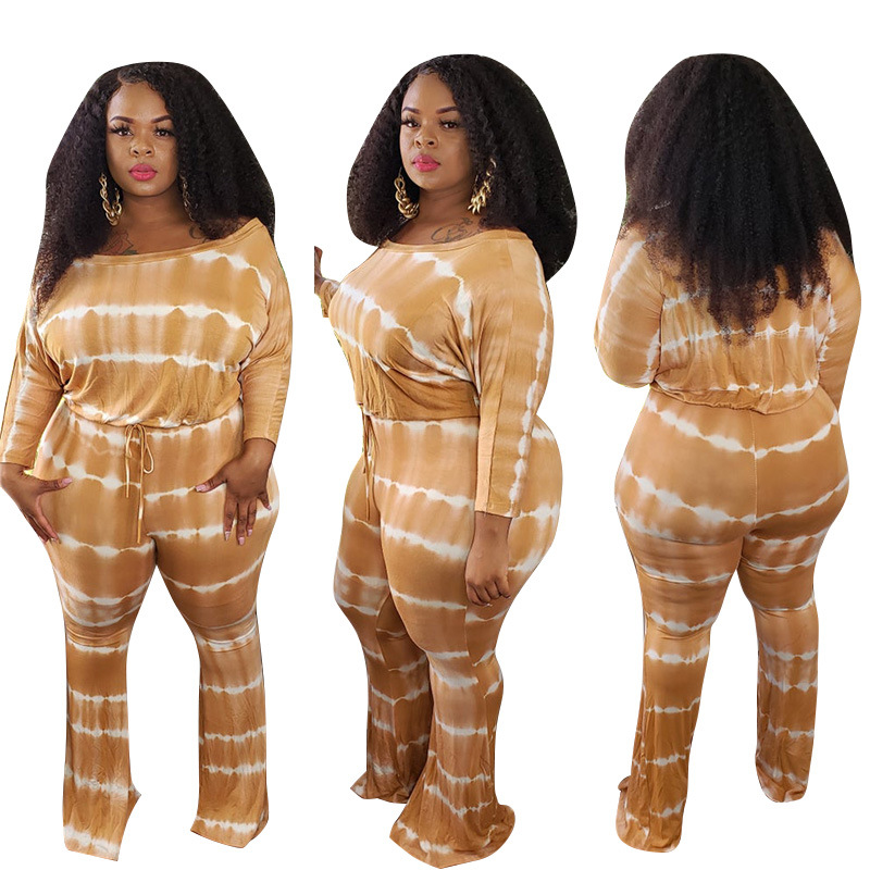 Commute Stripe Polyester Rib-knit Jumpsuits display picture 1