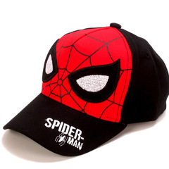 外貿亞馬遜兒童帽子批發卡通蜘蛛俠戶外鴨舌帽春夏新款棒球帽