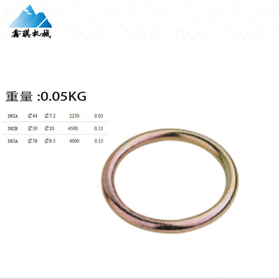 O环 圆形锌合金服饰箱包包胶金属调节圈扣