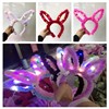 Feather Flower Ring Blogen Cat Ear Hair Human Rabbit Ear Mickey Ears LED Light Poor Wholesale