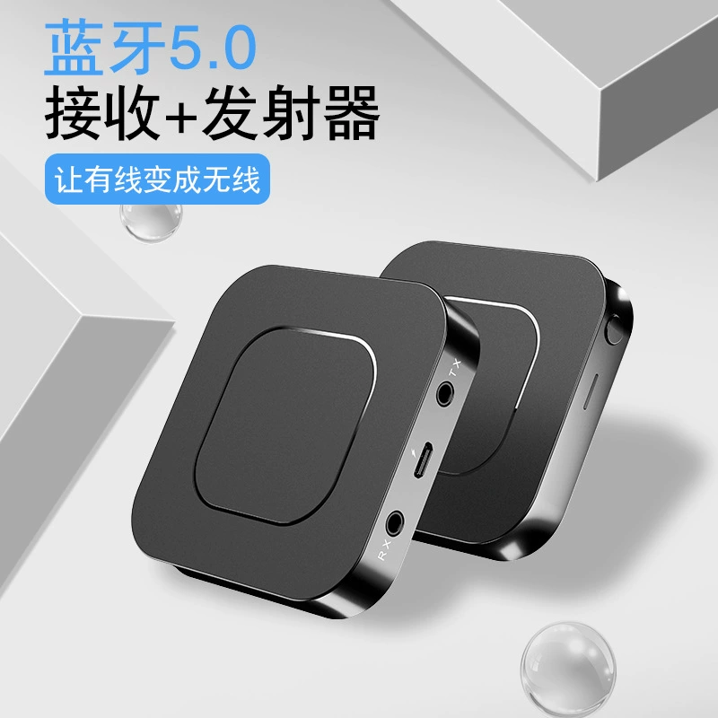Новая частная модель Bluetooth-передатчик приемник 2-в-1 3,5 мм Bluetooth 5,0 аудиоприемник-передатчик адаптер