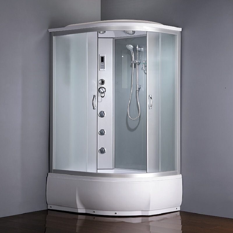 Factory Luxury Integral Shower Room Corner Shower Room Frosted Glass Bath Room Shower Bottom Basin