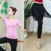 Fuchsia trousers with a round collar, with short sleeve