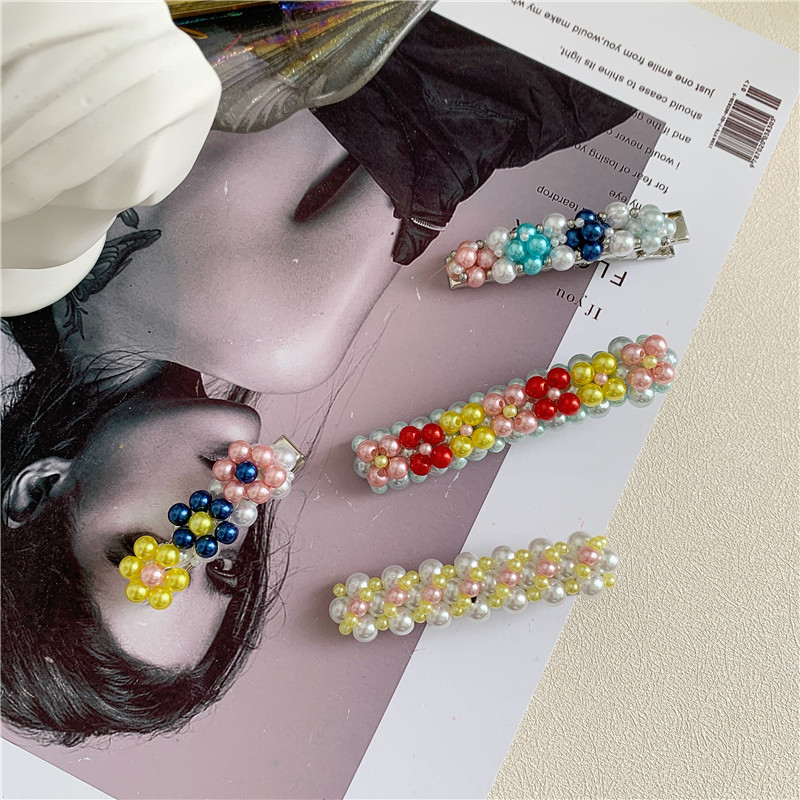 Sweet Design Sens Handmade Pearl Hairpin Pince Latérale Perle Amour Coeur En Gros display picture 6
