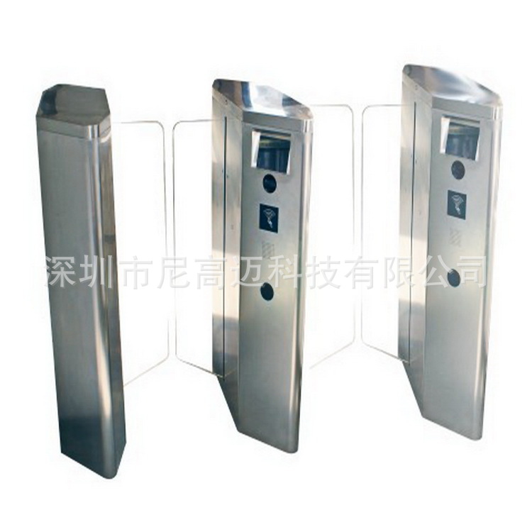 高档全高平移翼闸 特殊通道人脸识别双开翼闸 游乐场所豪华平移闸