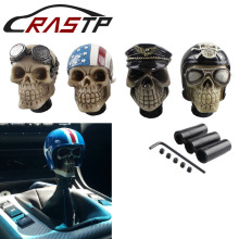 Cross-Border Car Modification Parts Carbon Pattern Gear Shift Knob Round Carbon Fiber Shift Knob Shift Handle Cabin