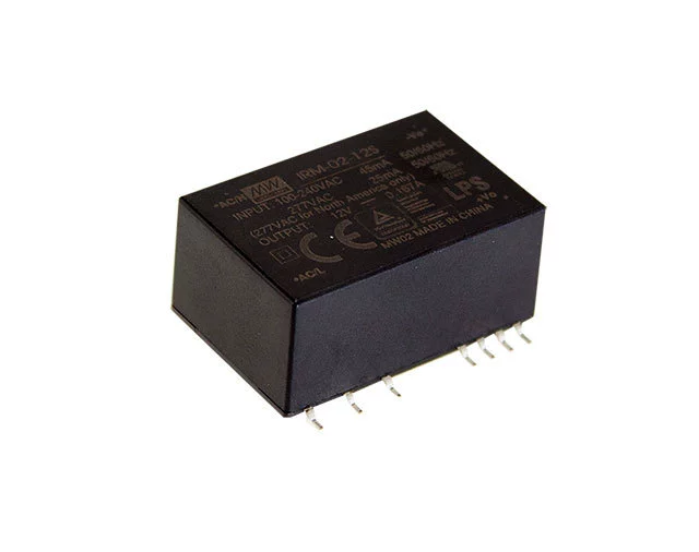 Блок питания MEAN WELL AC-DC, модуль IRM-02-3.3S 2W 3.3V 600mA, SMD-исполнение