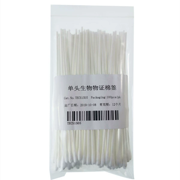 Легко складываемый биологический сертификат с одной головкой, ватный тампон