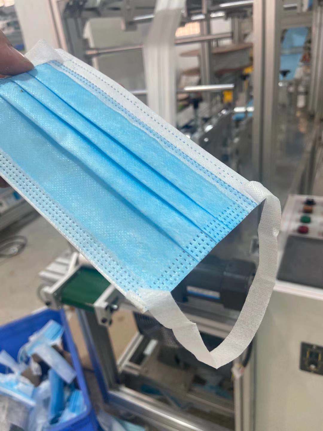 一次性弹力耳带口罩机无纺布耳带加宽型宽带口罩机