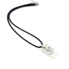 Fashionable pendant stainless steel, necklace, short accessory for beloved, European style