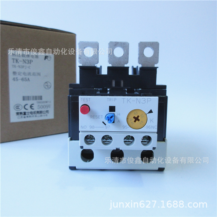 原装正品常熟富士热过载继电器TK-N3P 45-65A