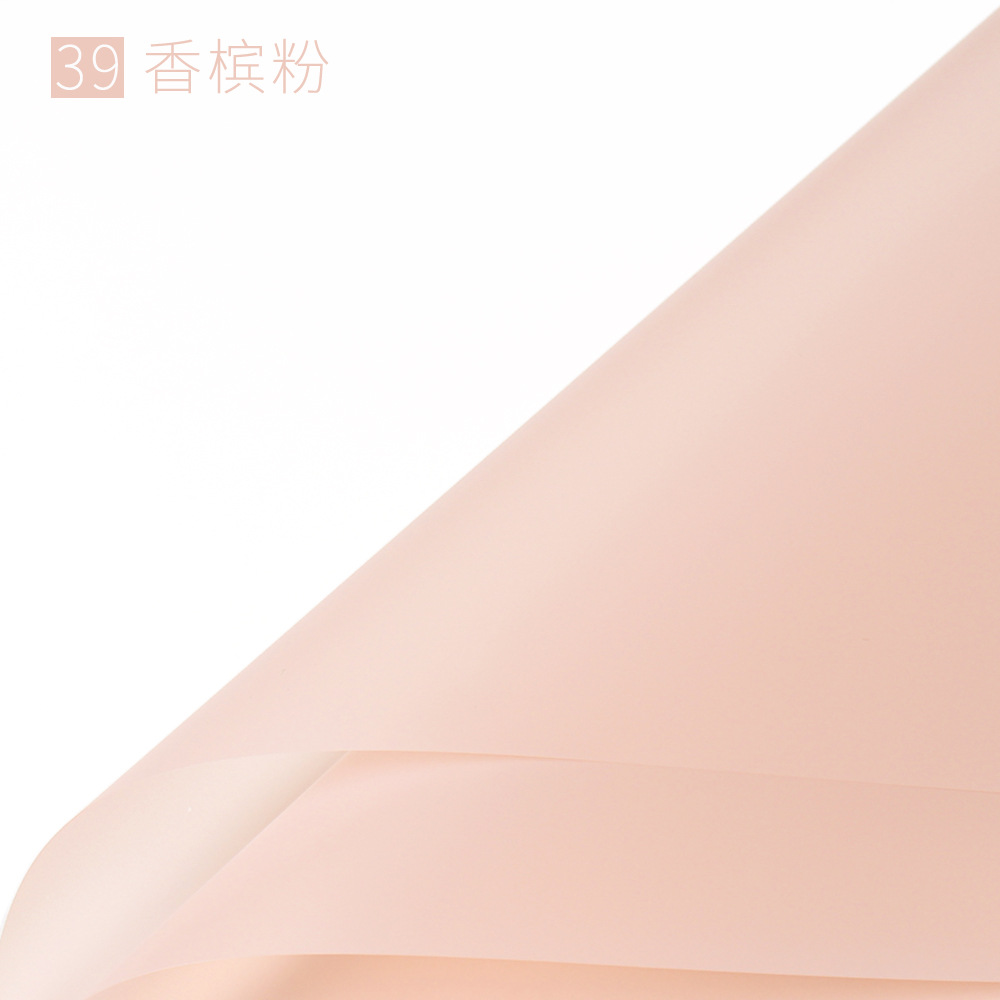 Flower Party Factory al por mayor papel mate de color sólido translúcido papel de embalaje de flores papel de embalaje de flores floristería papel de material de embalaje