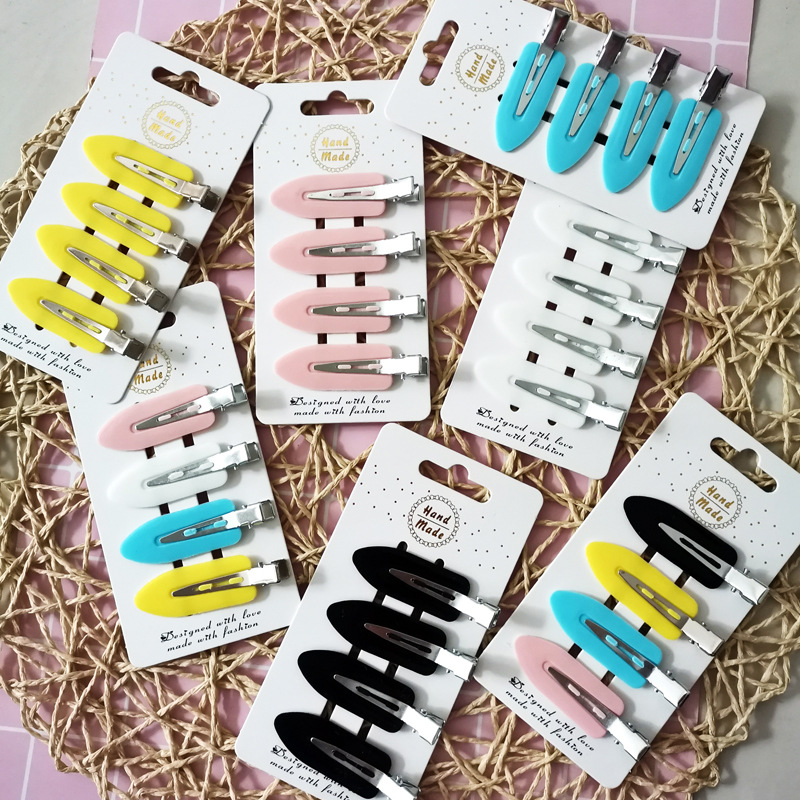 日本美妆无痕发夹肖战同款发夹不伤发冲浪板网红无痕刘海夹