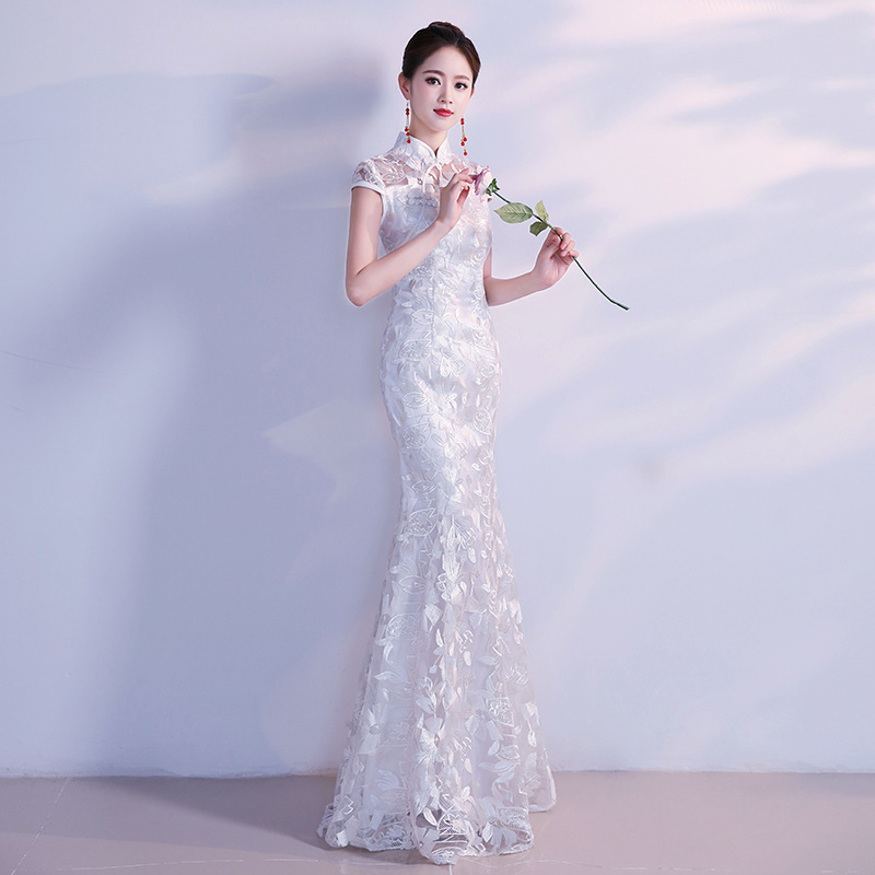 chinese dress ladies Chinese Mermaid Tail Dress