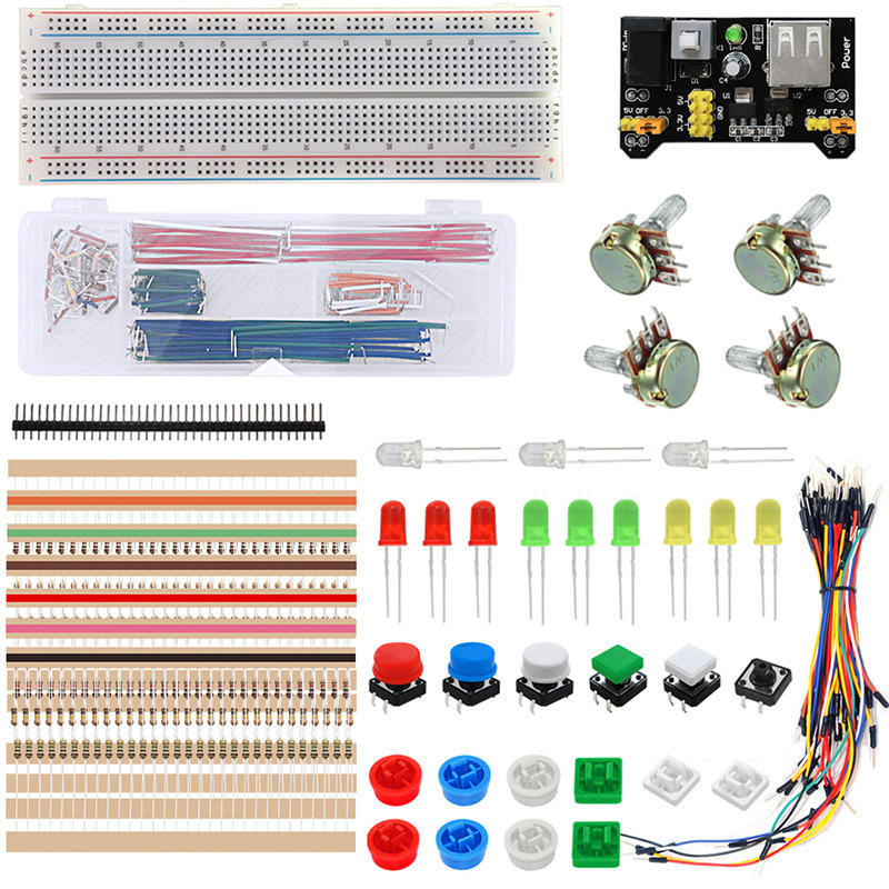 电子爱好者通用基础零件包套件元器件套装diy适用Arduino创客学习