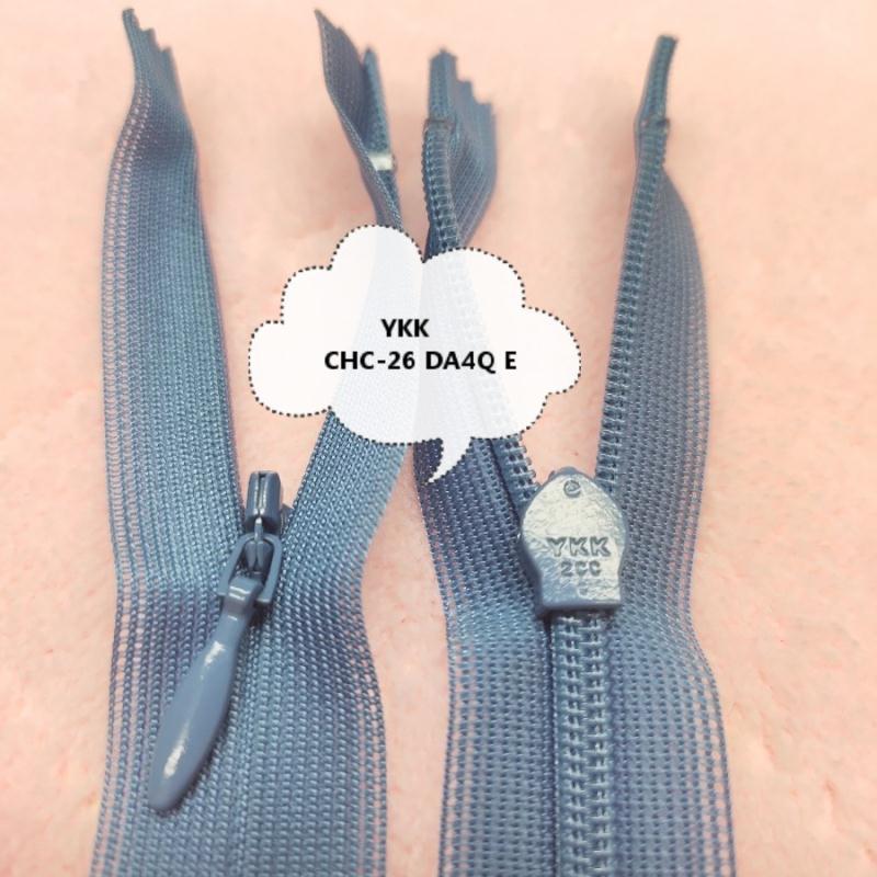 YKK582种颜色现货YKK2号网边隐形水滴头拉链婚纱裙子晚礼服24英寸