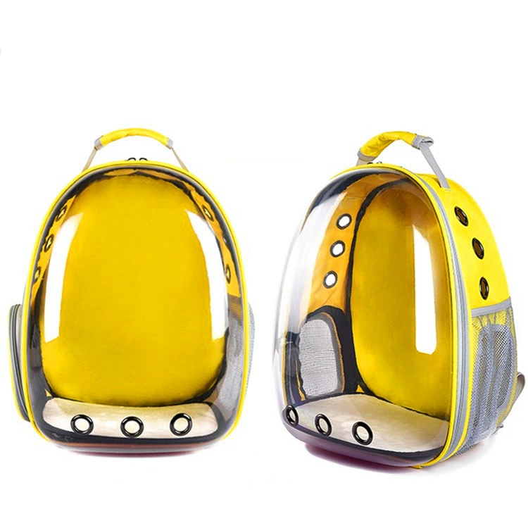 Сумка для кошек Космическая капсула для домашних животных Прозрачный рюкзак для кошек Портативная упаковка для кошек Сумка для кошек Рюкзак для собак