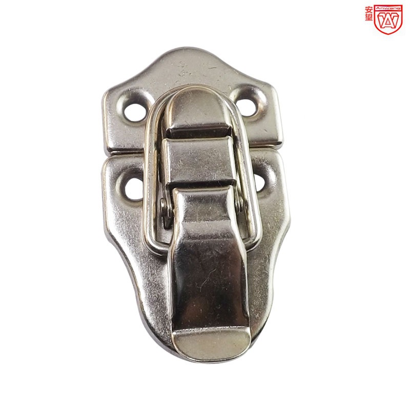 Anwang 3003 botón de caja de herramientas botón de hierro botón de cerradura botón de boca de pato botón de caja de madera botón de hierro