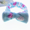 Demi-season cute hairgrip with bow, headband, face mask for face washing, South Korea, Korean style