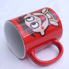 Cute ceramic cup can formulate pattern logo advertising cup promotional gift coffee cups to develop wholesale