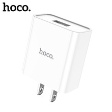 HOCO/浩酷 C81 美规单口充电器5V2.1A快充套装适用苹果安卓Type-C