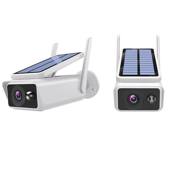 Wireless wifi solar rechargeable battery camera outdoor rainproof…