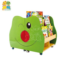 厂家供应青蛙造型书架 幼儿园卡通造型书架 幼儿玩具书柜直销