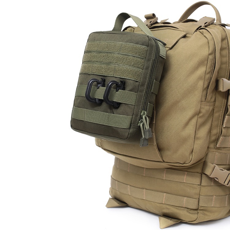 Bolsa médica portátil al aire libre bolsa de supervivencia de primeros auxilios bolsa de accesorios MOLLE bolsa de herramientas EDC bolsa de almacenamiento de cintura