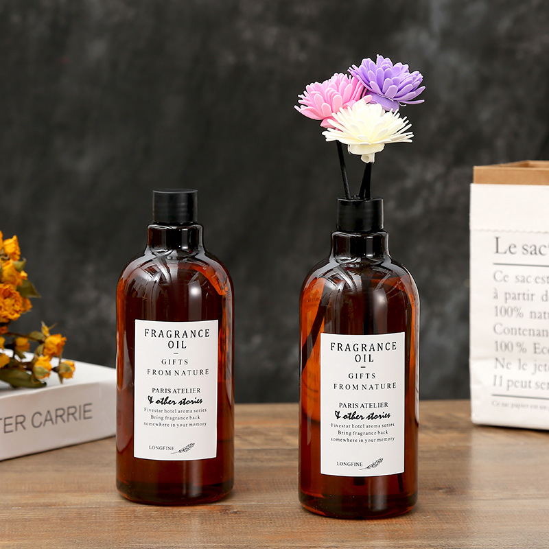 無火香薰精油藤條酒店客廳臥室內香水持久廁所空氣清新劑香薰擺件