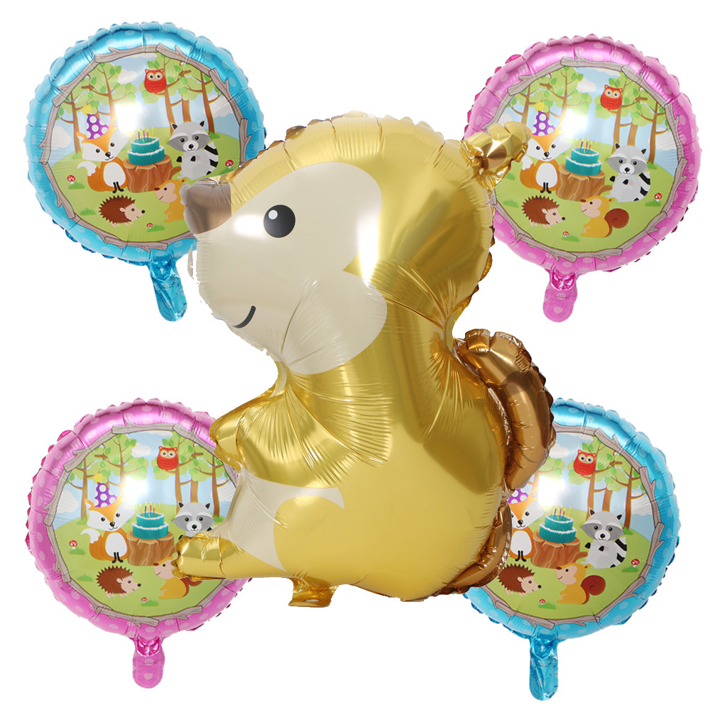 Children's Day Animal Aluminum Film Party Balloons display picture 2