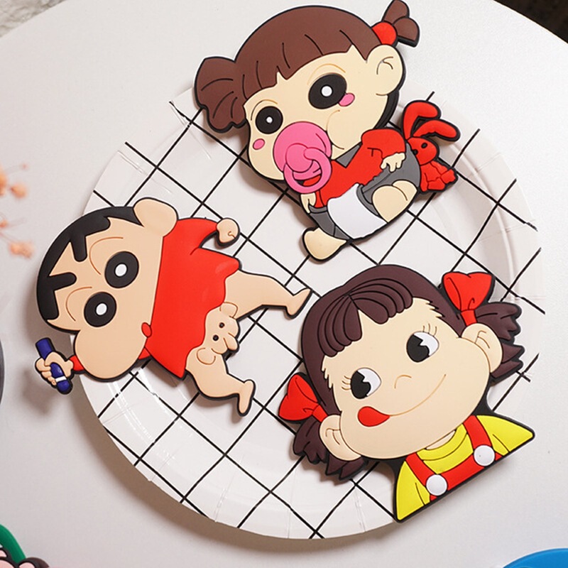 Cartoon Driver's License Silicone Patch Mobile Phone Case Handmade DIY Accessories Creative Mobile Phone Pendant Cartoon Flat Patch